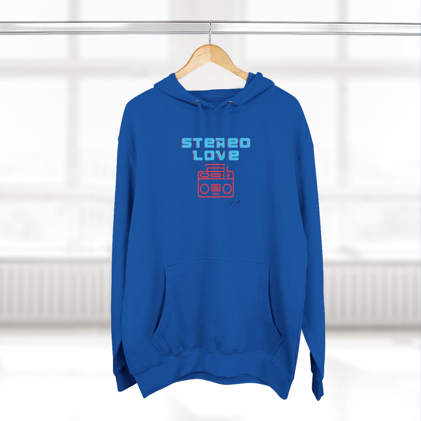 "Stereo Love"  Unisex Fleece Hoodie