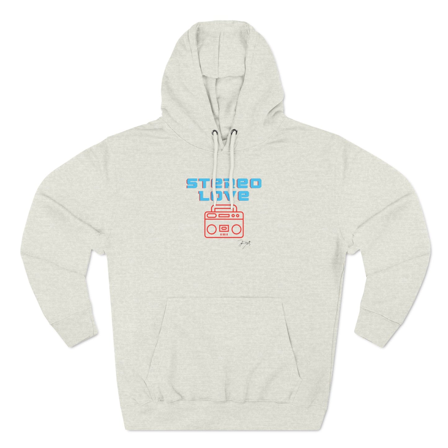 "Stereo Love"  Unisex Fleece Hoodie