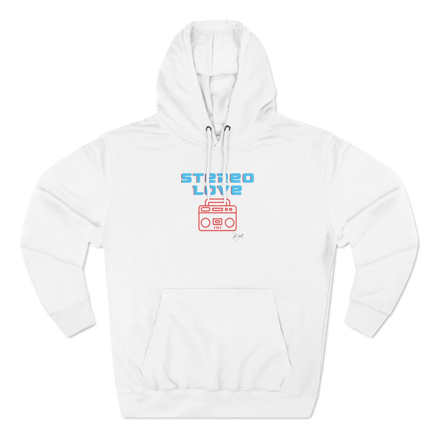 "Stereo Love"  Unisex Fleece Hoodie