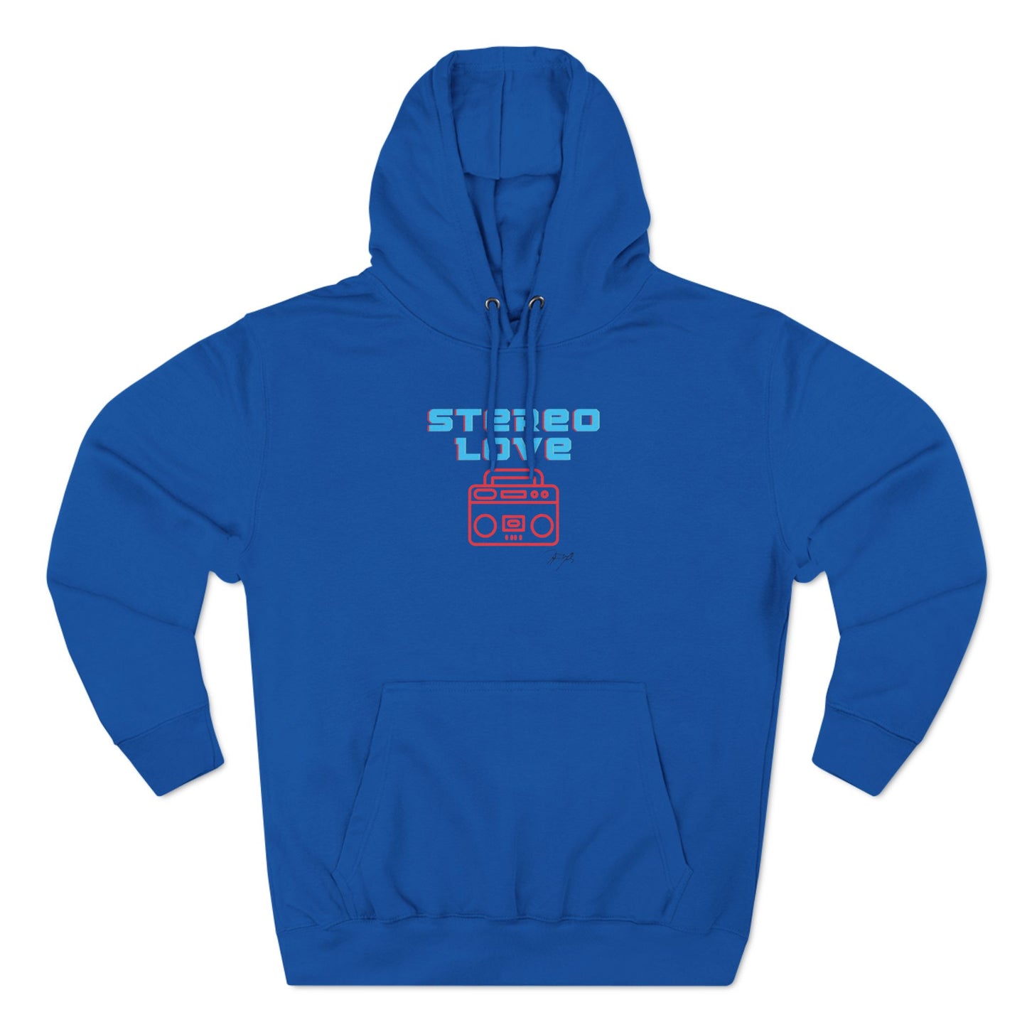 "Stereo Love"  Unisex Fleece Hoodie