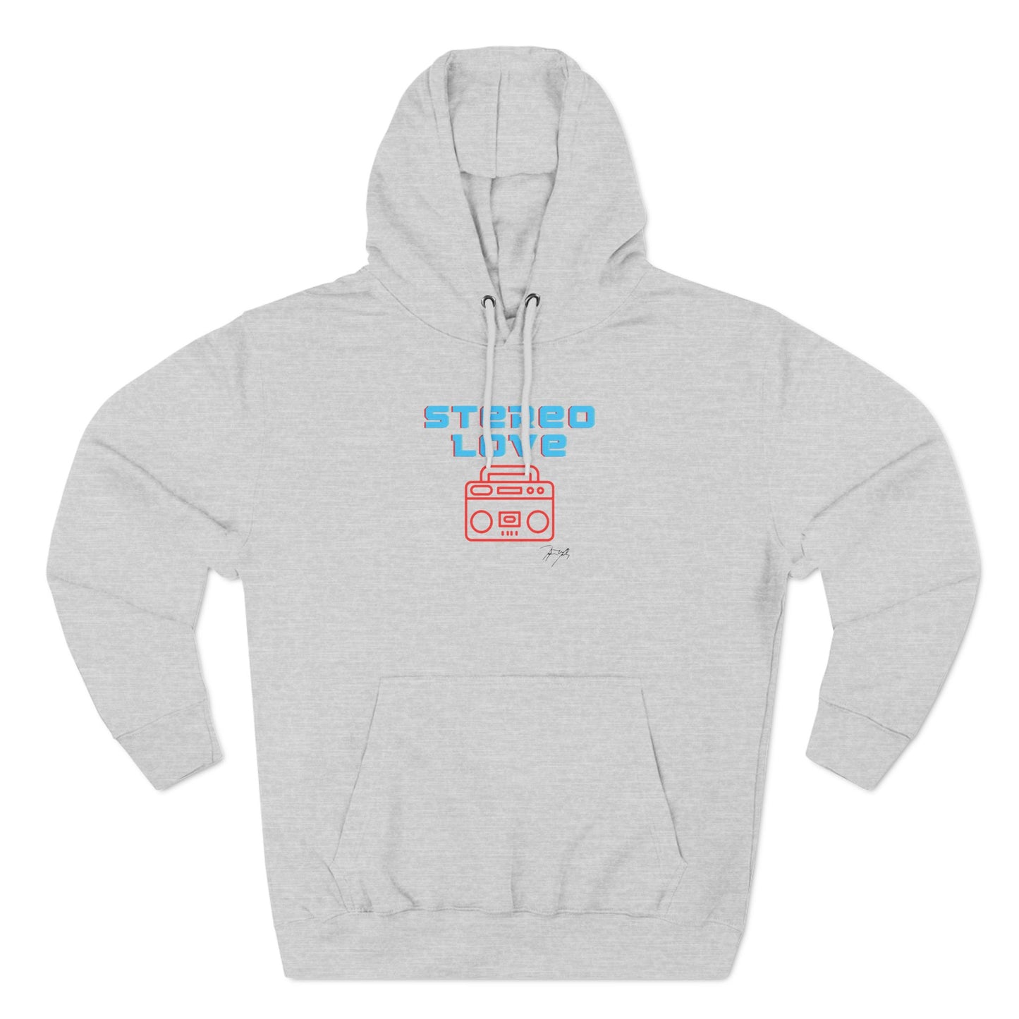 "Stereo Love"  Unisex Fleece Hoodie