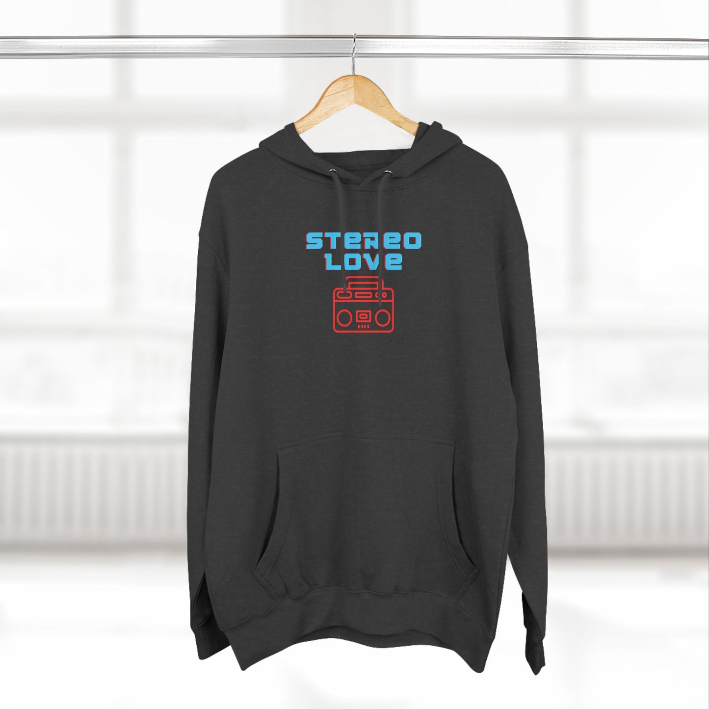 "Stereo Love"  Unisex Fleece Hoodie