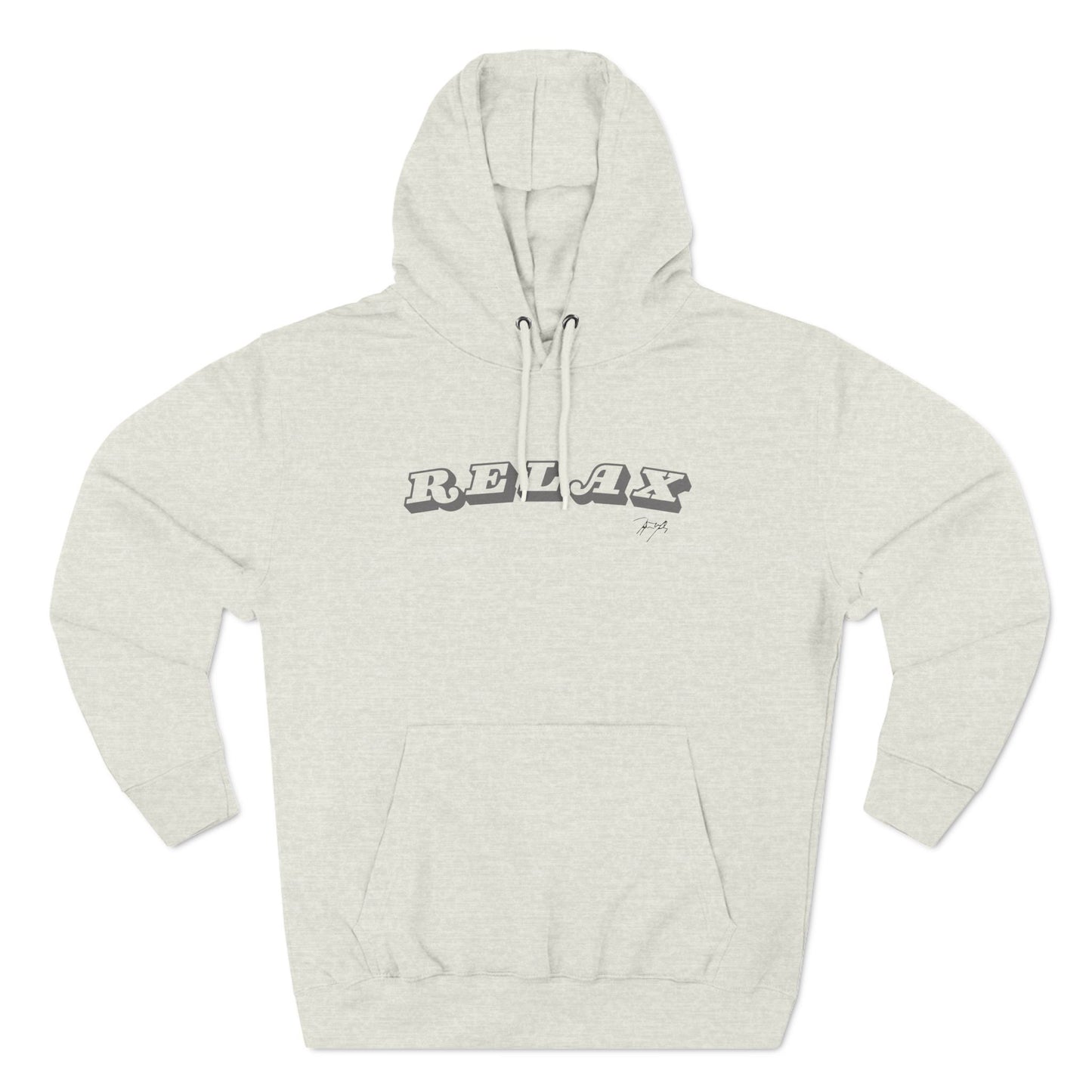 "Relax" Unisex Fleece Hoodie