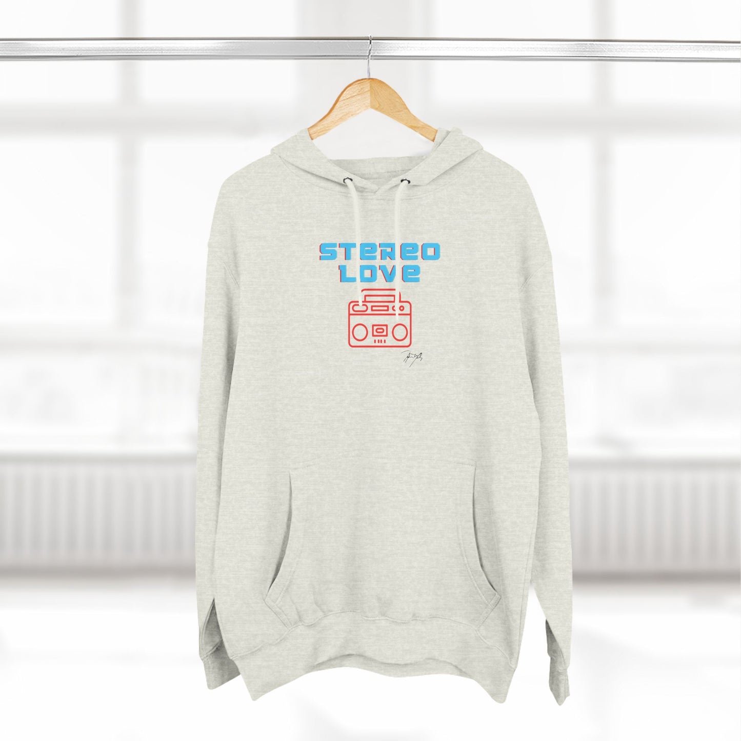 "Stereo Love"  Unisex Fleece Hoodie