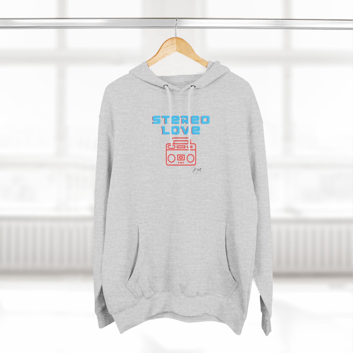 "Stereo Love"  Unisex Fleece Hoodie