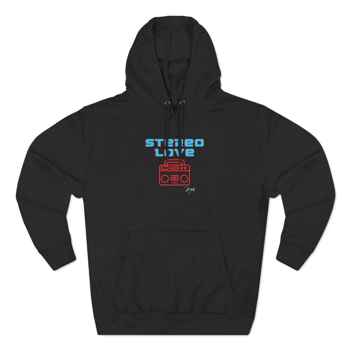 "Stereo Love"  Unisex Fleece Hoodie